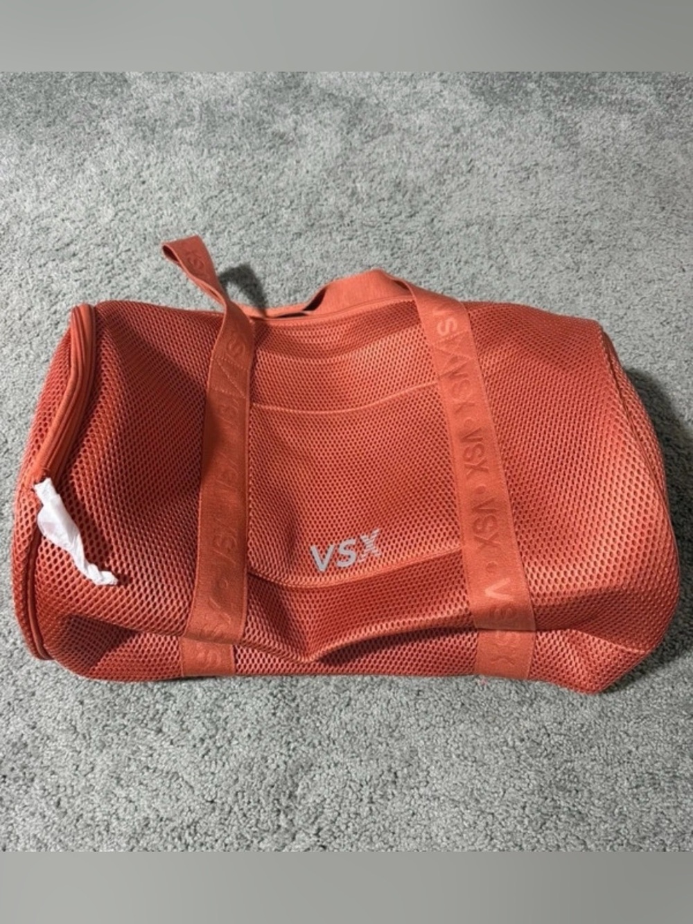 VSX Orange Mesh Duffle Bag